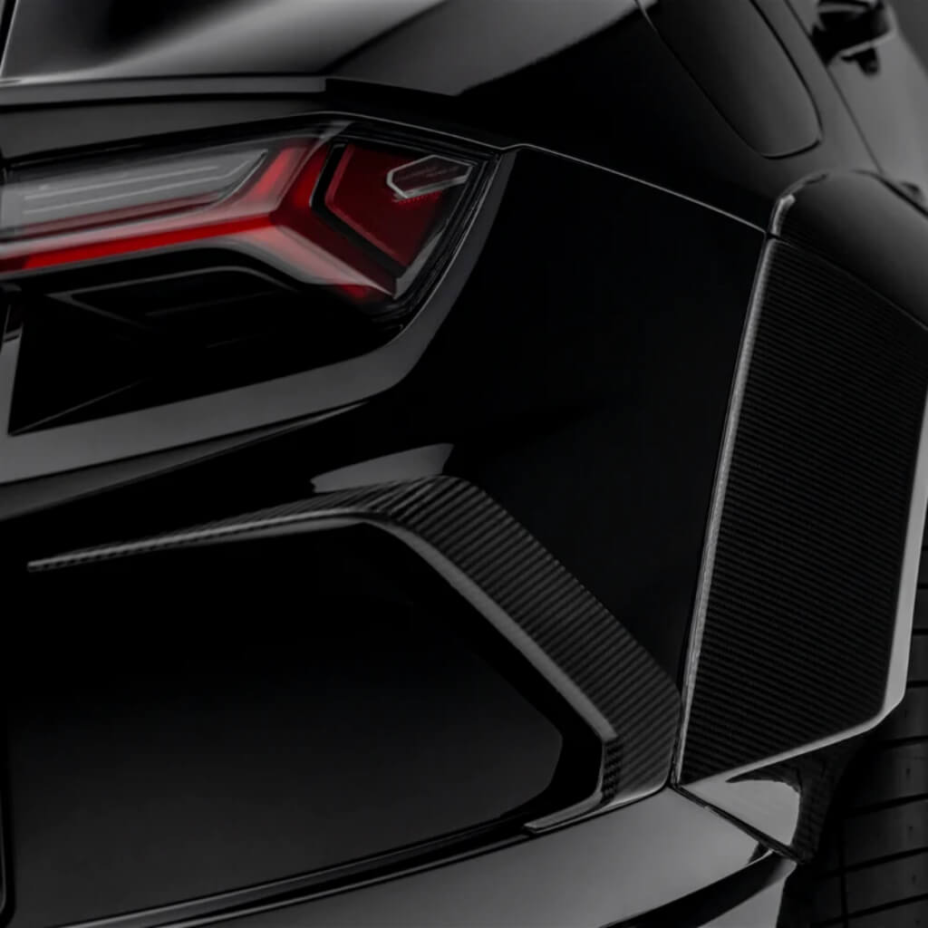 VORSTEINER 2055LOV Rear Air Ducts RAMPANTE EDIZIONE (Gloss Carbon) for LAMBORGHINI Urus 2018- Photo-5