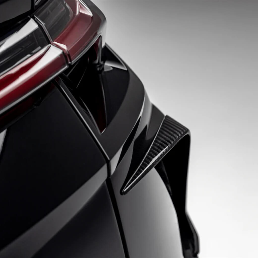 VORSTEINER 2055LOV Rear Air Ducts RAMPANTE EDIZIONE (Gloss Carbon) for LAMBORGHINI Urus 2018- Photo-6