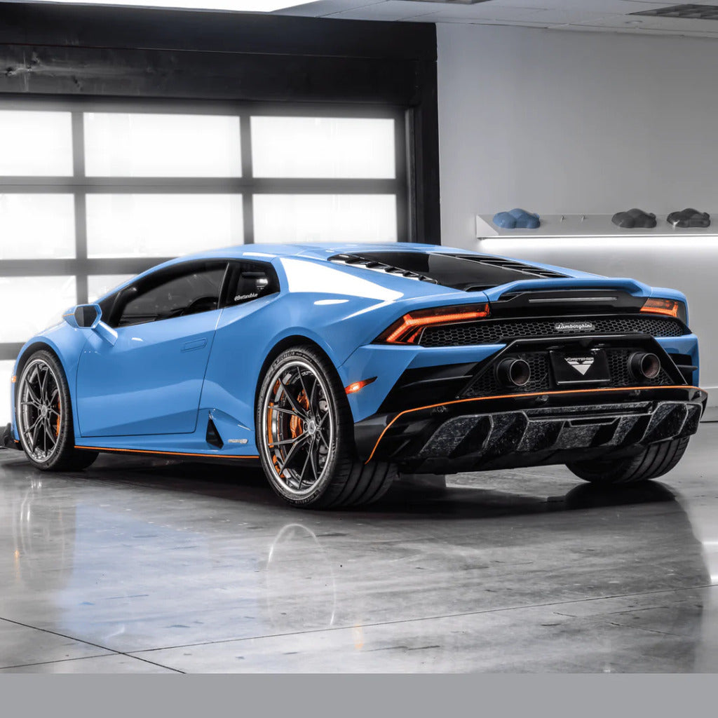 VORSTEINER 3055LOV Rear Diffuser MONZA (Carbon Matrix) for LAMBORGHINI Huracan EVO 2019- Photo-7