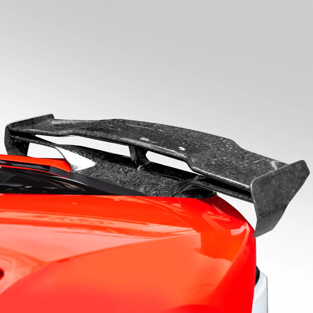 VORSTEINER 3075LOV Rear Wing with Integrated Decklid MONZA (Carbon Matrix) for LAMBORGHINI Huracan EVO 2019- Photo-1