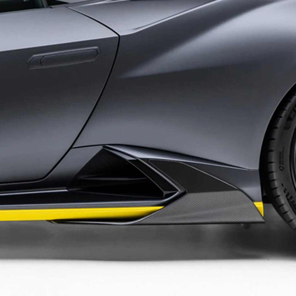 VORSTEINER 4031LOV Side Rocker VRS (Satin Carbon) for LAMBORGHINI Huracan STO 2021- Photo-6