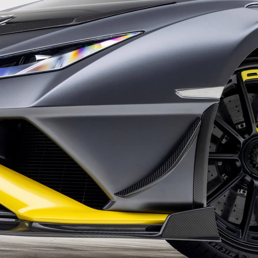 VORSTEINER 4055LOV Canards VRS (Gloss Carbon) for LAMBORGHINI Huracan STO 2021- Photo-6