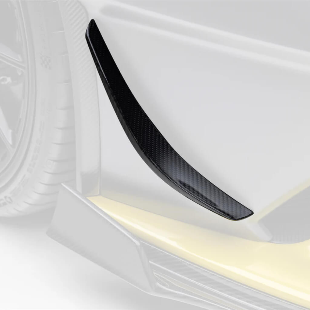 VORSTEINER 4055LOV Canards VRS (Gloss Carbon) for LAMBORGHINI Huracan STO 2021- Photo-0