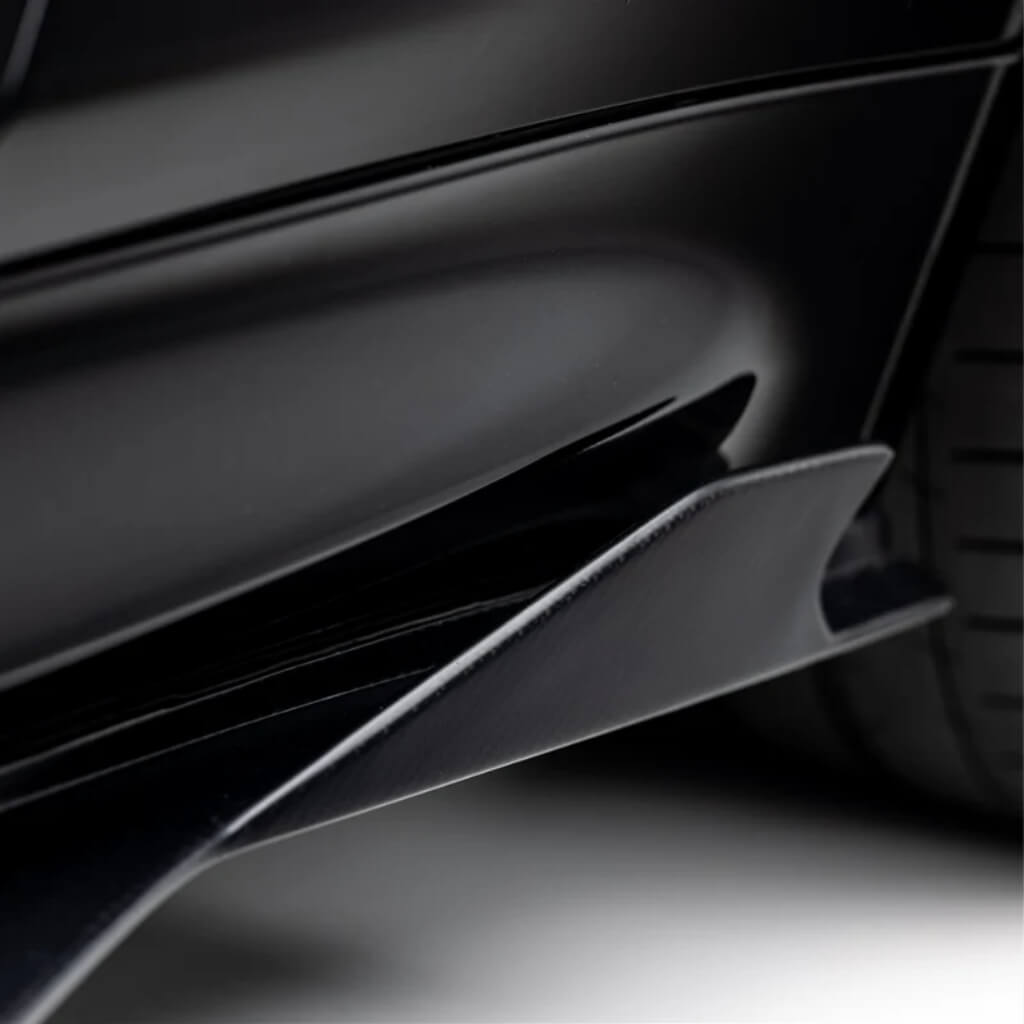VORSTEINER 4230BMV Side Skirts VRS (Gloss Carbon) for BMW M4 GTS (F82) 2016-2017 Photo-2