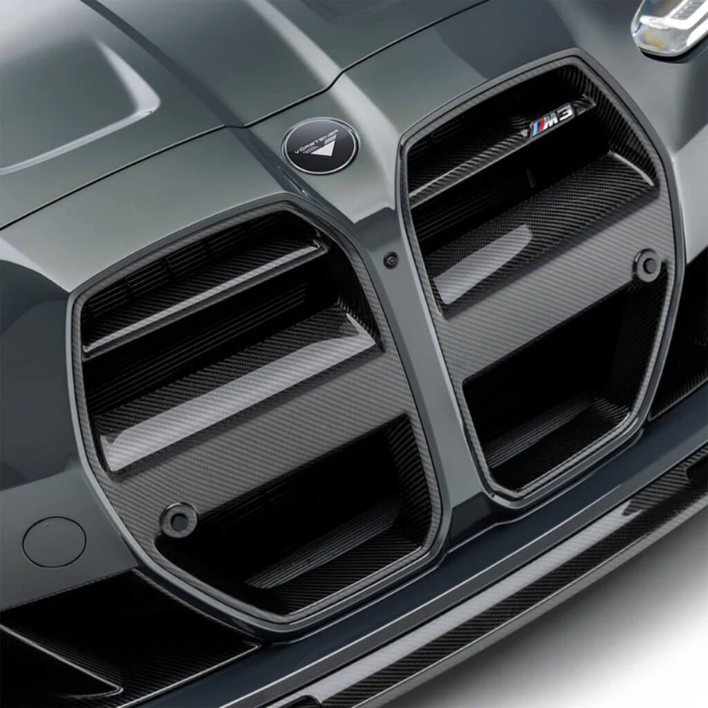 VORSTEINER BMV3005 Front Grille (Gloss Carbon) for BMW M3 (G80) / M4 (G82) Photo-8