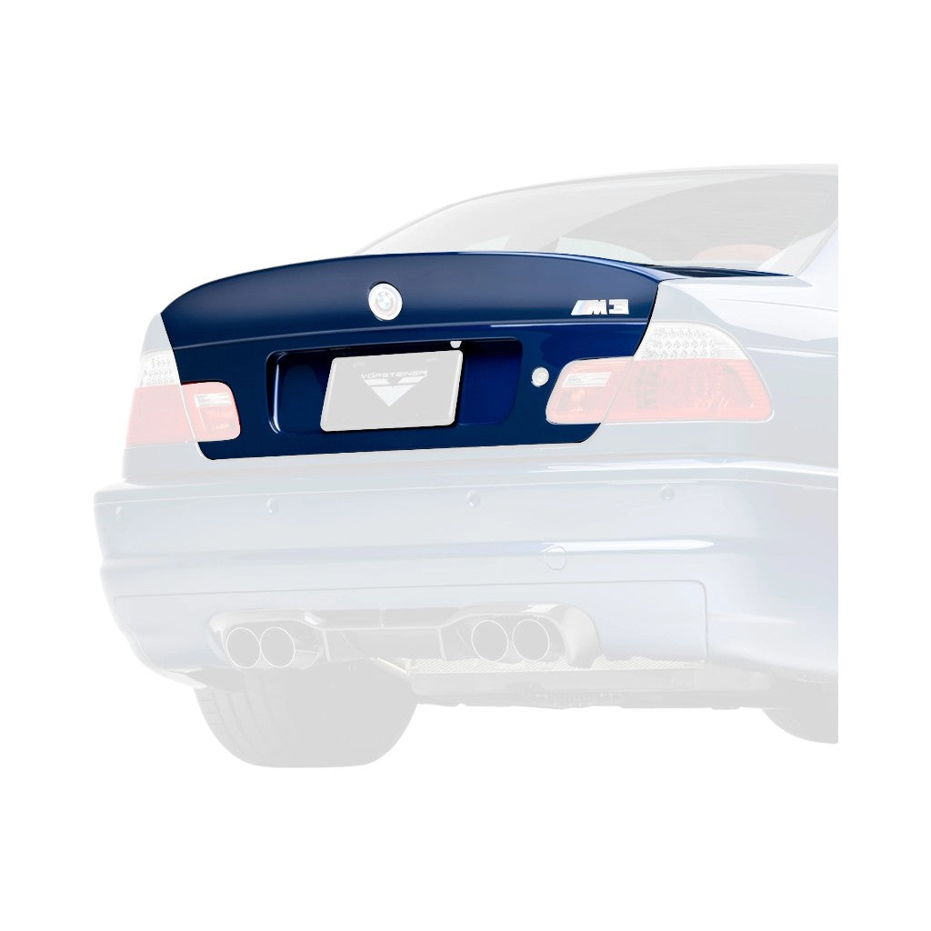 VORSTEINER BMV4616 Bootlid Primered V-CSL (Carbon) for BMW M3 (E46) 2000-2006 Photo-0