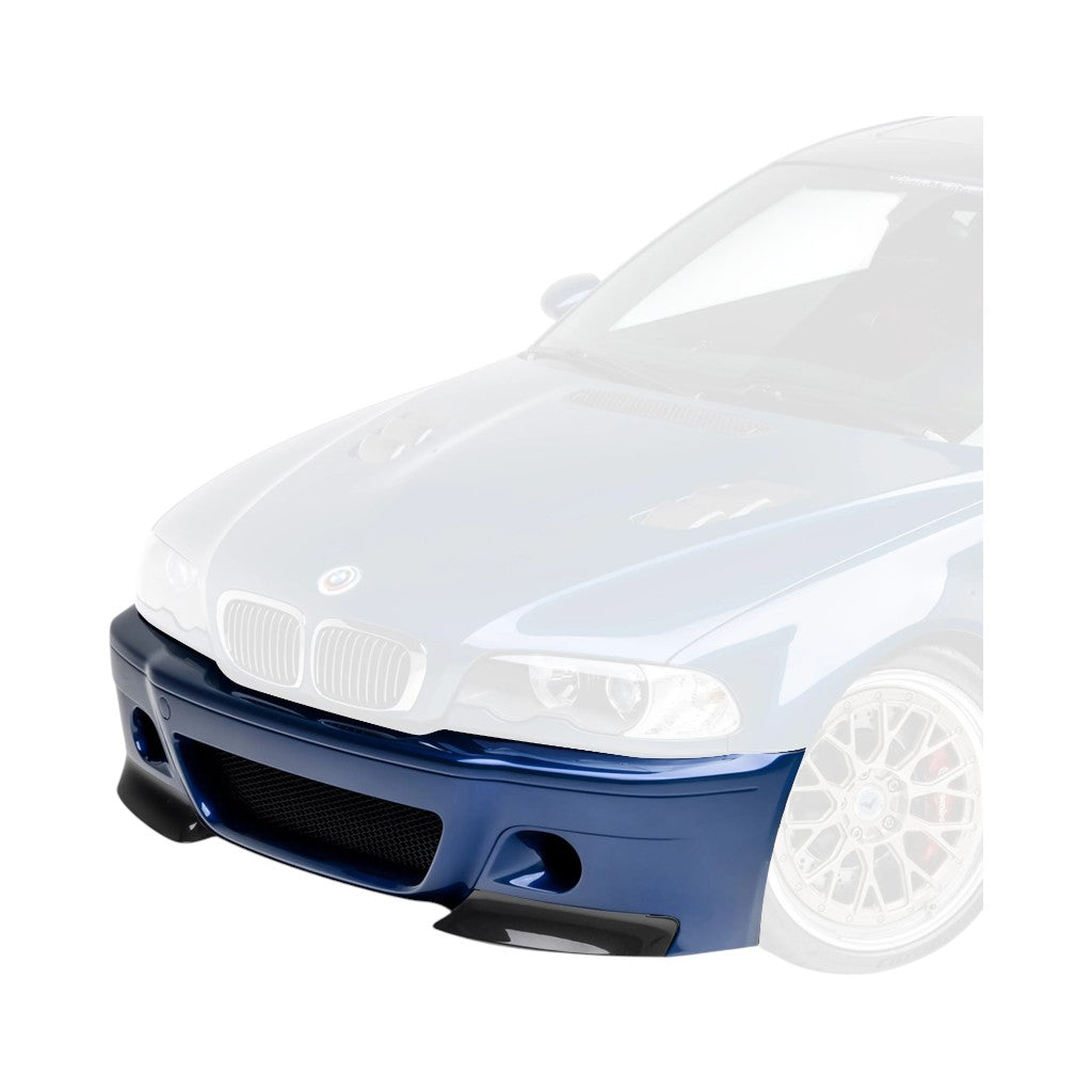 VORSTEINER BMV5610 Front Bumper with 2 Piece Splitter V20 (Carbon) for BMW M3 (E46) 2000-2006 Photo-0