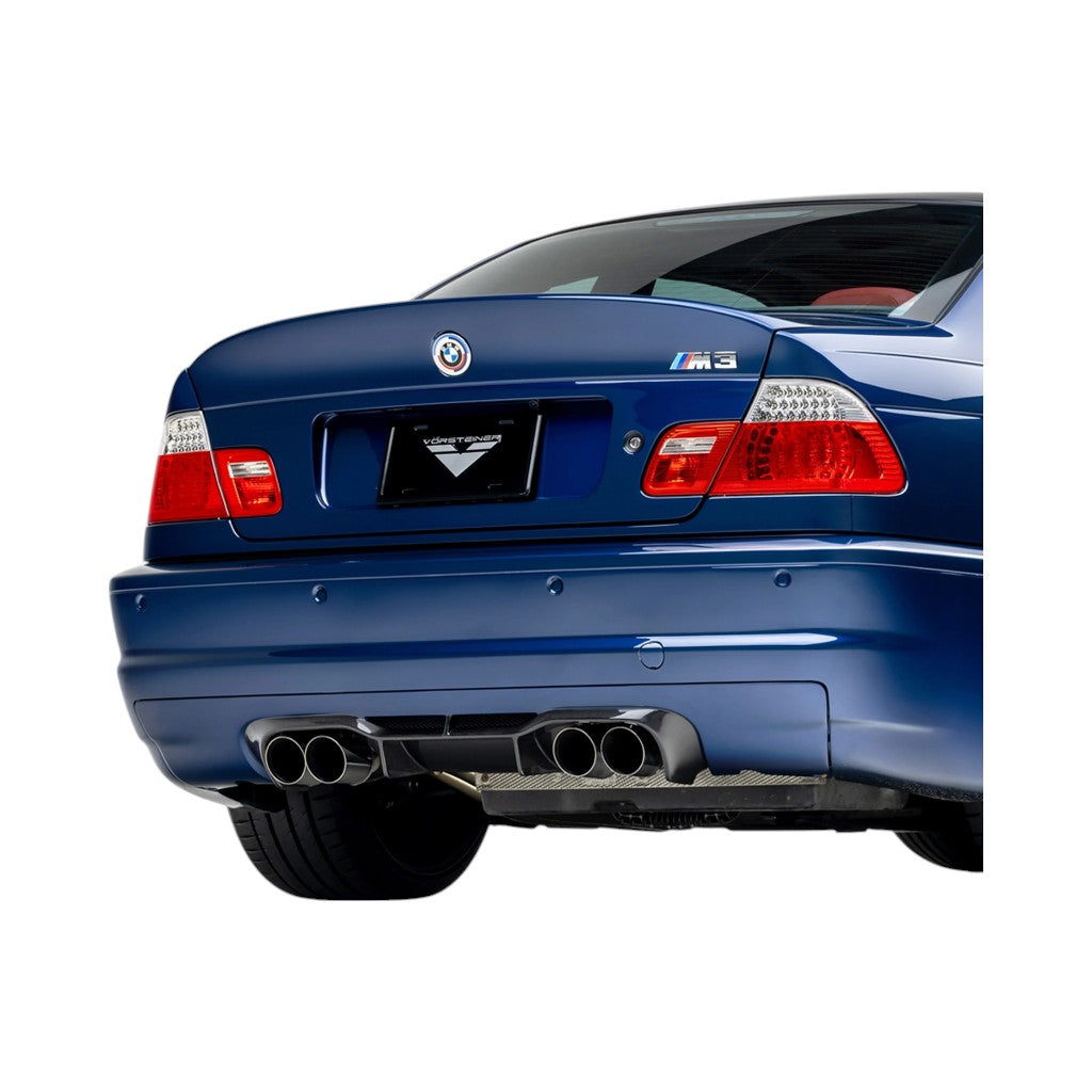VORSTEINER BMV5650 Rear Diffuser V20 (Carbon) for BMW M3 (E46) 2000-2006 Photo-1