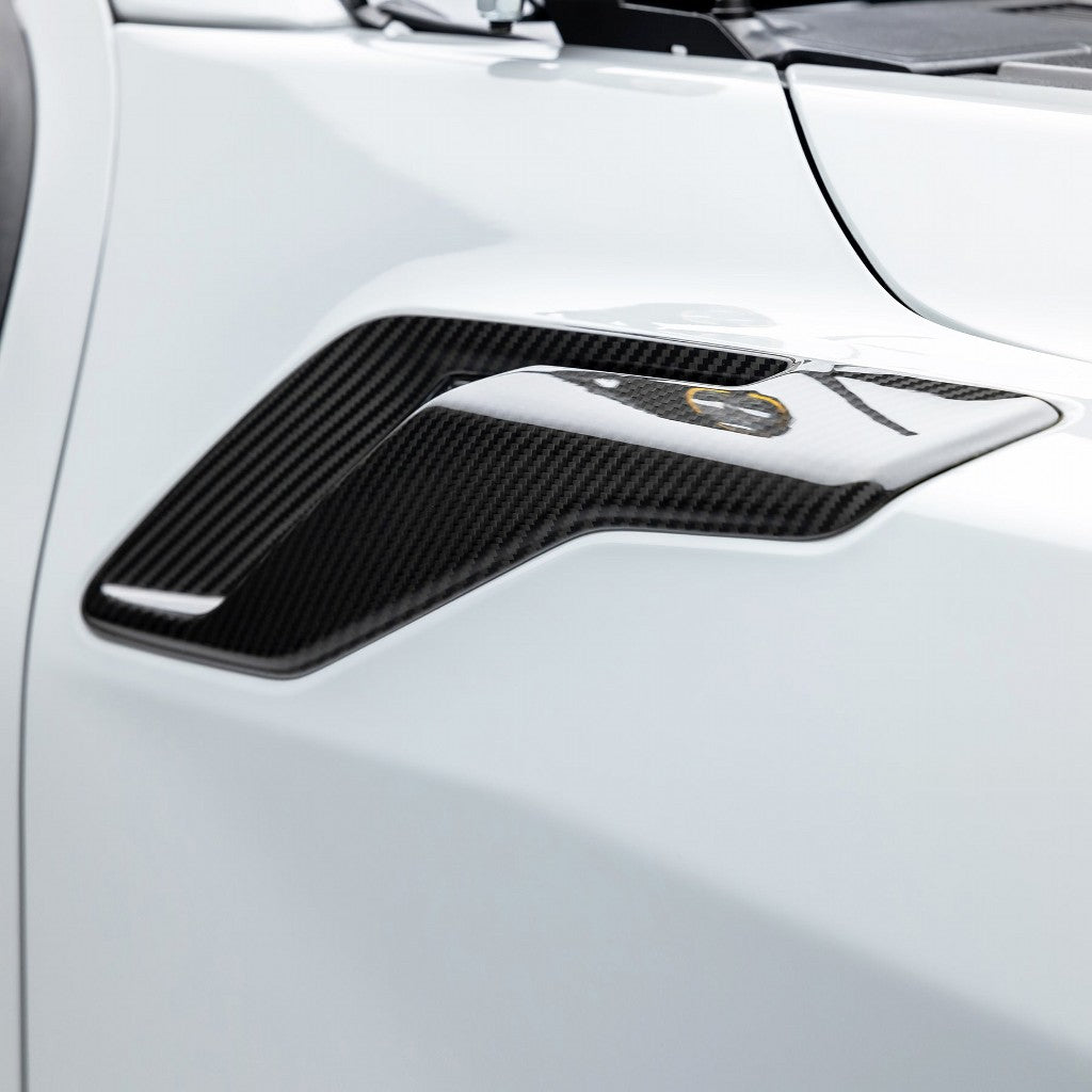 VORSTEINER FRT1015 Fender Side Vents (Gloss Carbon) for FORD F-150 Raptor R 2023- Photo-2
