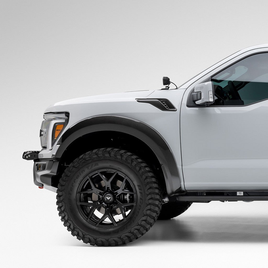 VORSTEINER FRT1015 Fender Side Vents (Gloss Carbon) for FORD F-150 Raptor R 2023- Photo-6