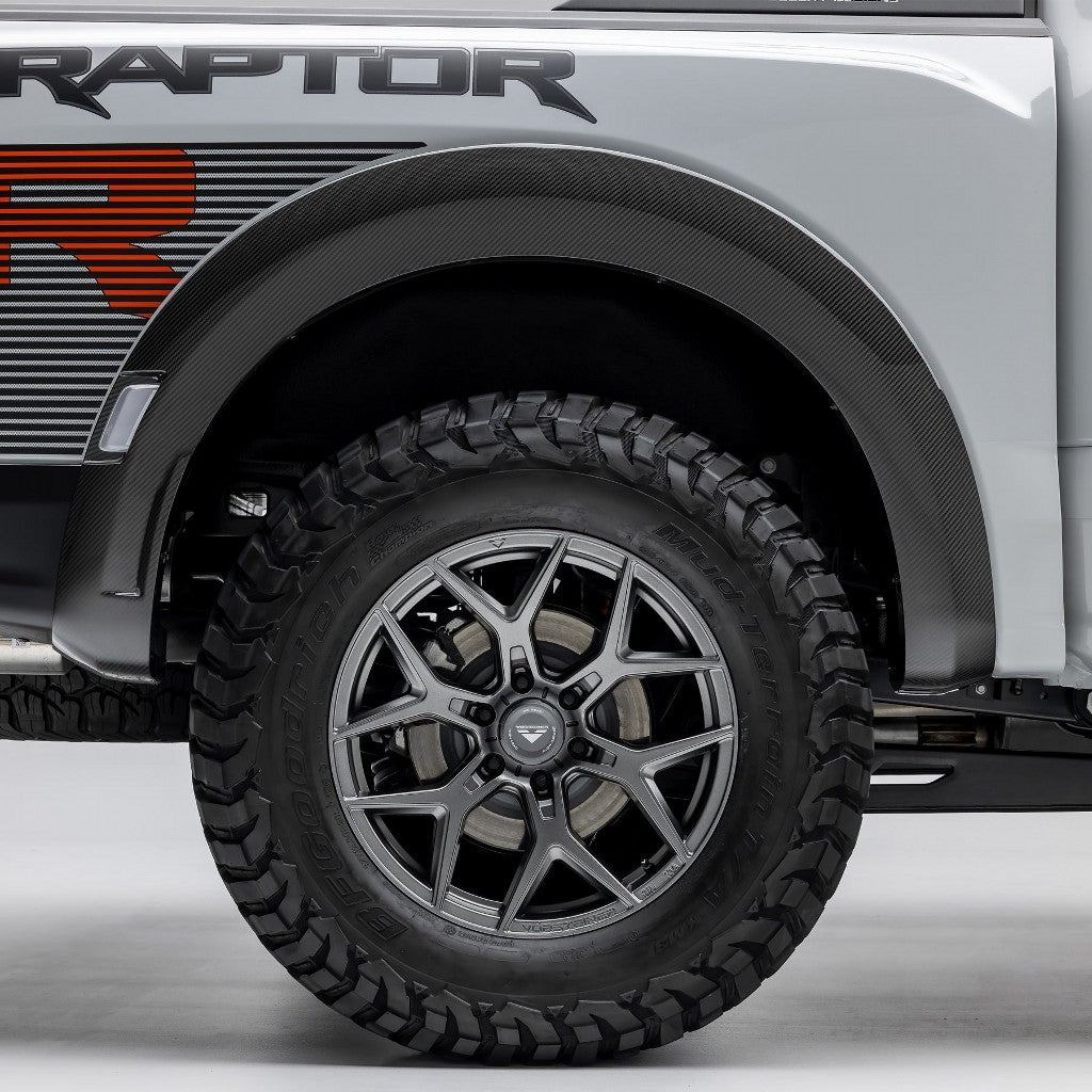 VORSTEINER FRT1091 Fender Flares (Satin Carbon) for FORD F-150 Raptor R 2023- Photo-10