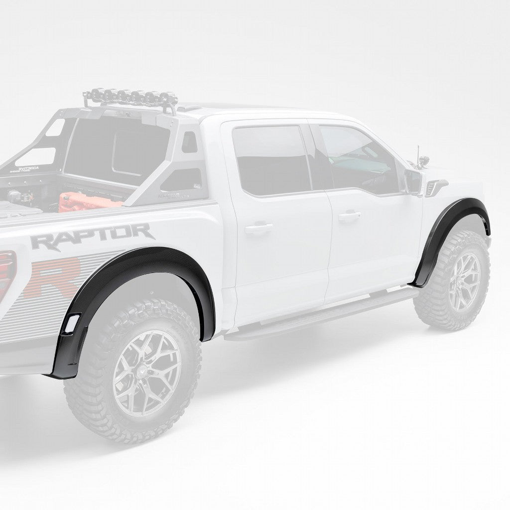 VORSTEINER FRT1090 Fender Flares (Gloss Carbon) for FORD F-150 Raptor R 2023- Photo-0