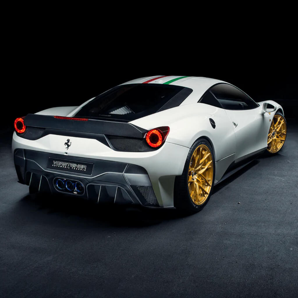 VORSTEINER FRV1160 Decklid Spoiler VX AERO (Gloss Carbon) for FERRARI 458 Italia 2009-2015 Photo-2