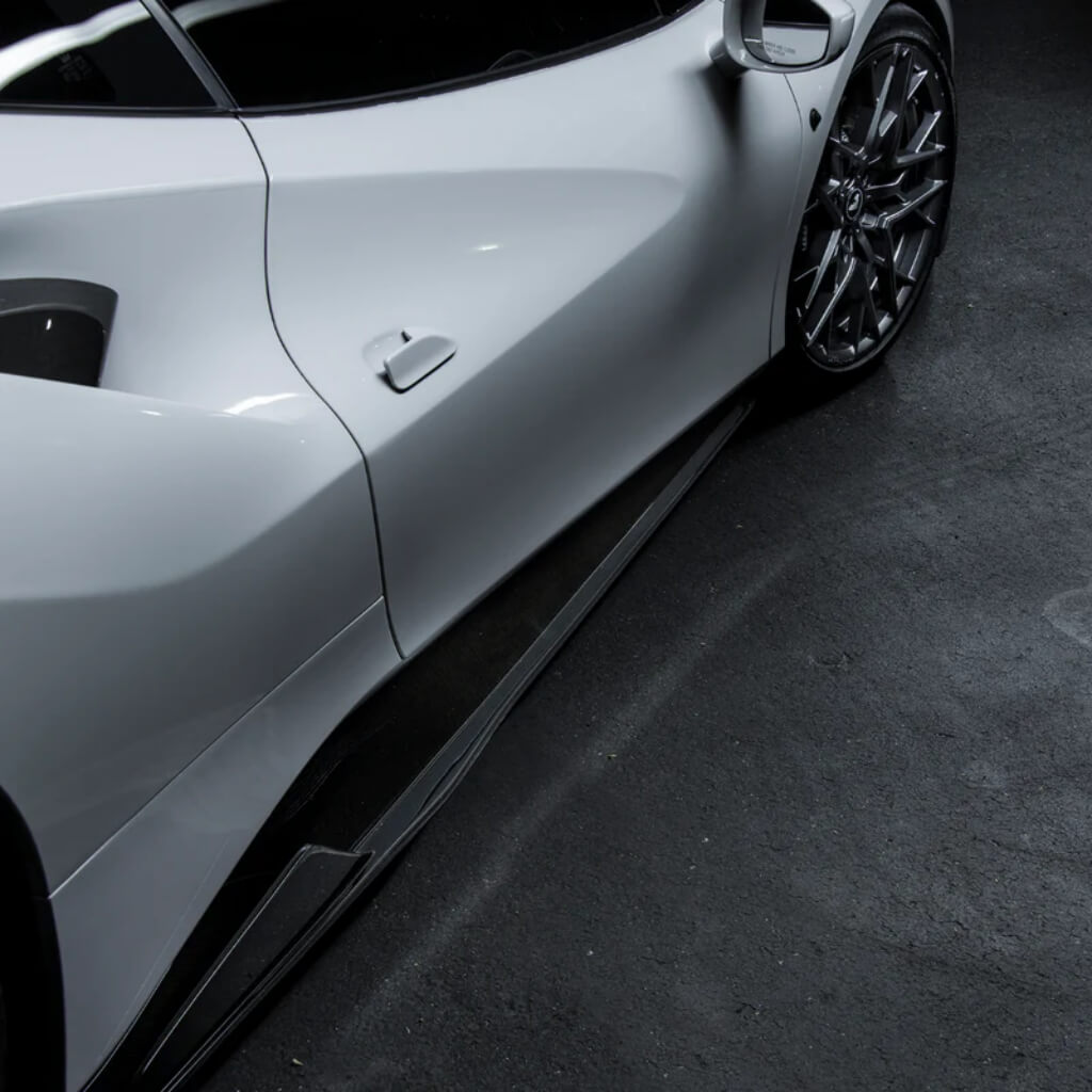 VORSTEINER FRV2030 Side Skirts DIAVOLO (Gloss Carbon) for FERRARI 488 Photo-2