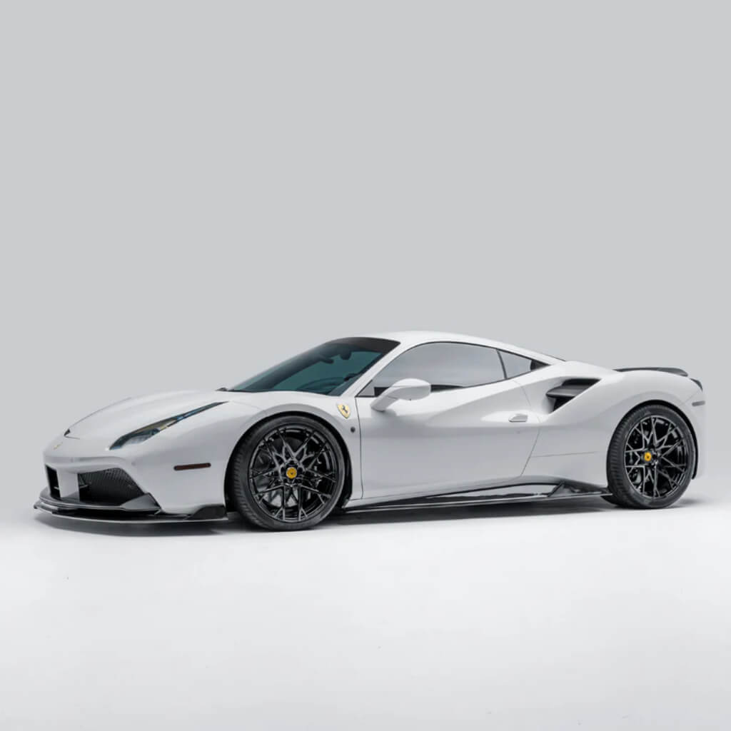 VORSTEINER FRV2030 Side Skirts DIAVOLO (Gloss Carbon) for FERRARI 488 Photo-5