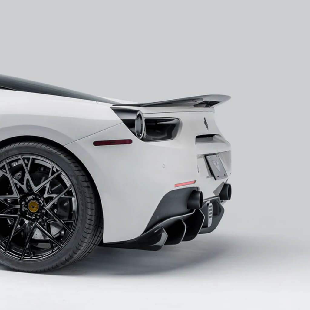 VORSTEINER FRV2060 Decklid Spoiler DIAVOLO (Gloss Carbon) for FERRARI 488 Photo-5