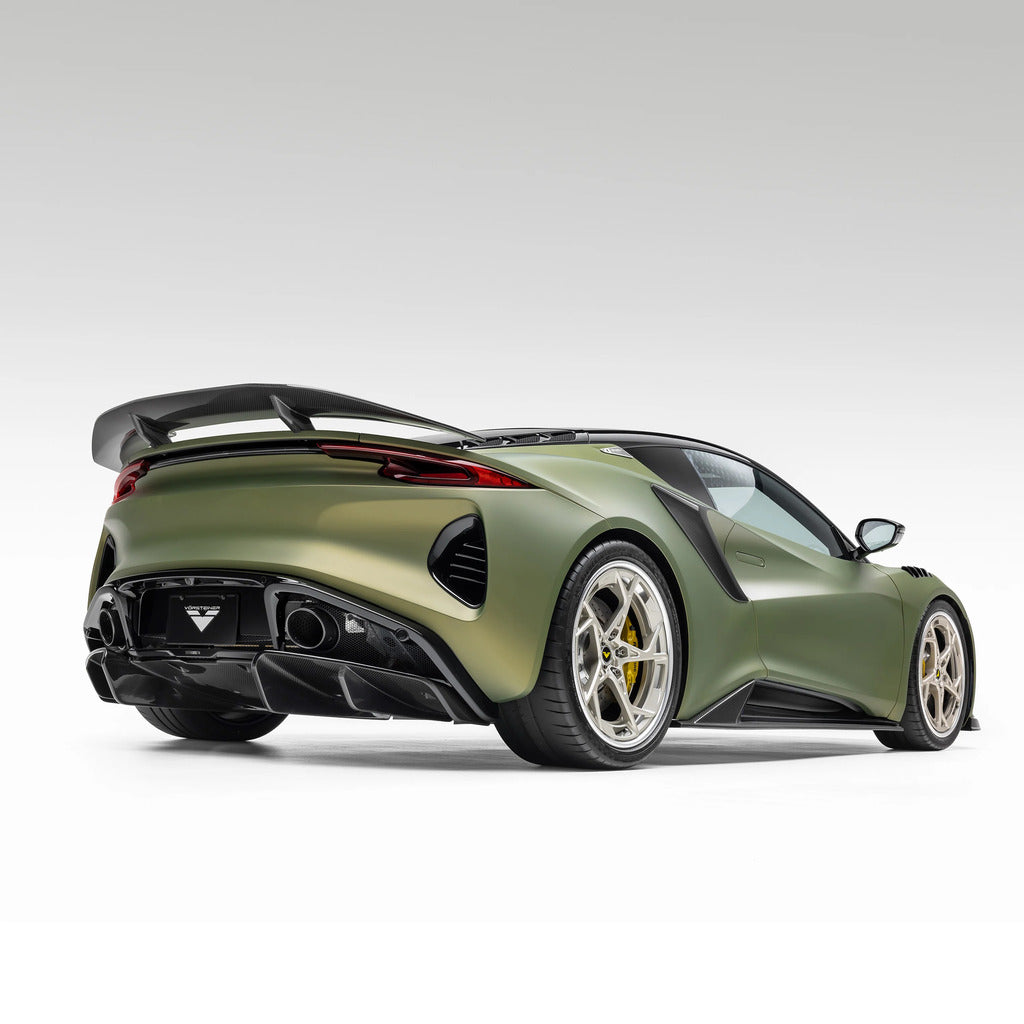 VORSTEINER LOE1031 Side Skirts LR-52 (Satin Carbon) for LOTUS Emira 2024- Photo-8