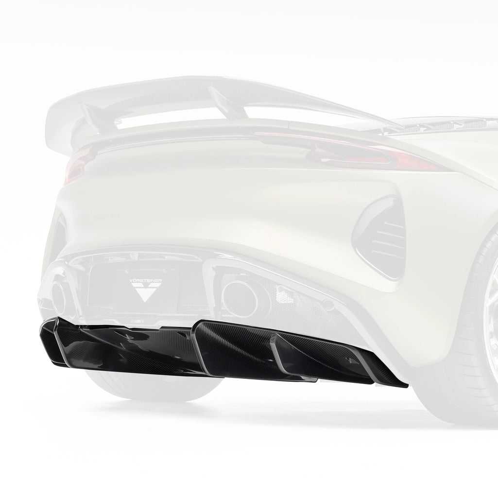VORSTEINER LOE1051 Rear Diffuser LR-52 (Satin Carbon) for LOTUS Emira 2024- Photo-0