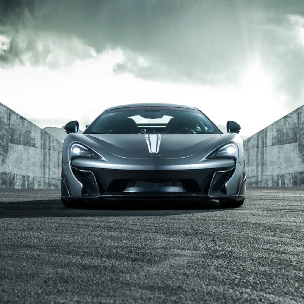 VORSTEINER MVR1110 Front Bumper with Front Splitter 570-VX (Gloss Carbon) for MCLAREN 570S 2015-2021 Photo-2