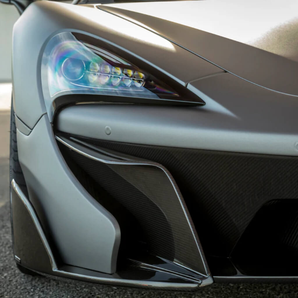 VORSTEINER MVR1110 Front Bumper with Front Splitter 570-VX (Gloss Carbon) for MCLAREN 570S 2015-2021 Photo-3