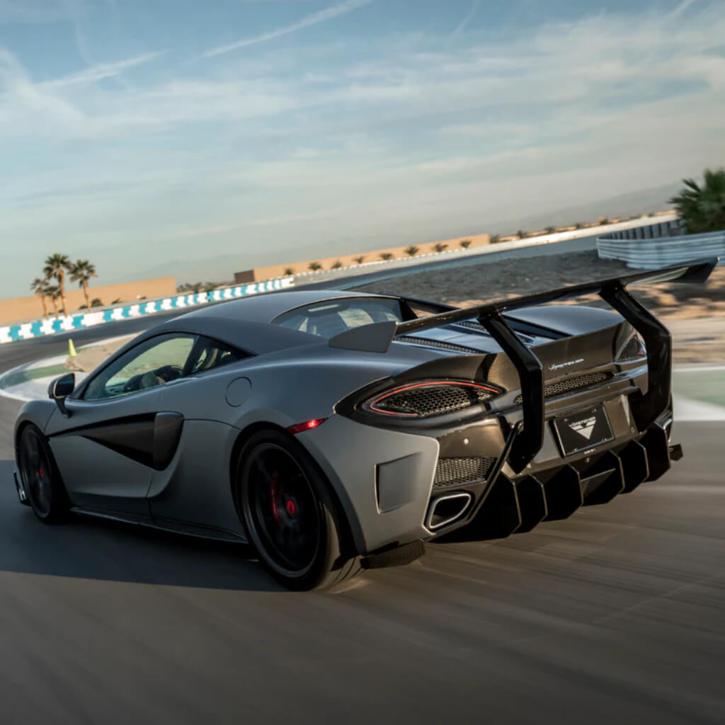 VORSTEINER MVR1140 Rear Bumper with Rear Diffuser 570-VX (Gloss Carbon) for MCLAREN 570S 2015-2021 Photo-5