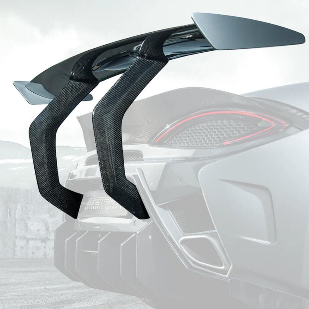 VORSTEINER MVR1370 Wing Blade with Uprights 570-VX (Gloss Carbon) for MCLAREN 570S 2015-2021 Photo-0