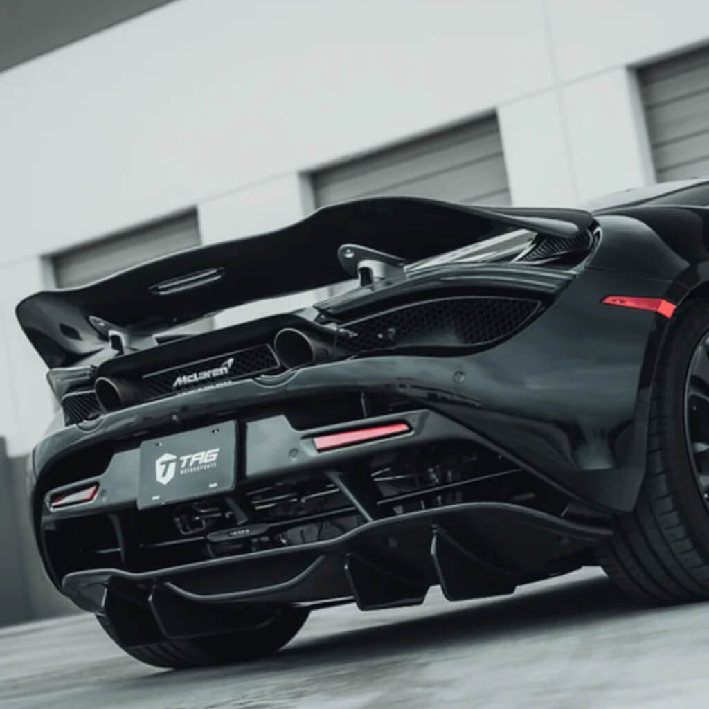 VORSTEINER MVS2050 Rear Diffuser SILVERSTONE EDITION (Gloss Carbon) for MCLAREN 720S 2017- Photo-6