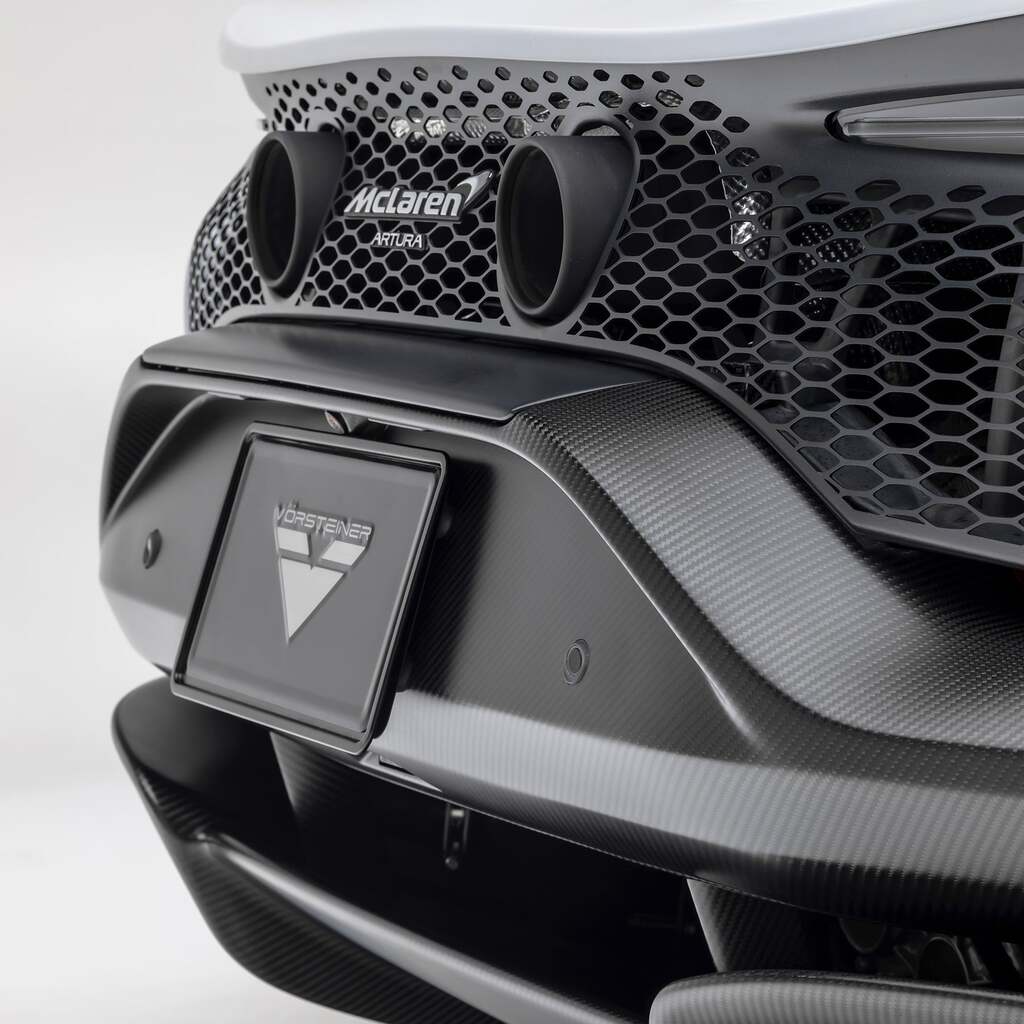 VORSTEINER MVS3040 Rear Bumper VRS (Gloss Carbon) for MCLAREN Artura 2023- Photo-3