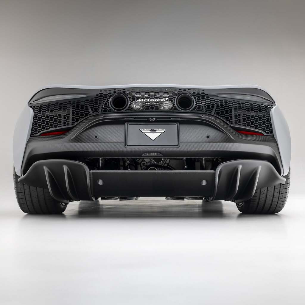 VORSTEINER MVS3051 Rear Diffuser VRS (Satin Carbon) for MCLAREN Artura 2023- Photo-1