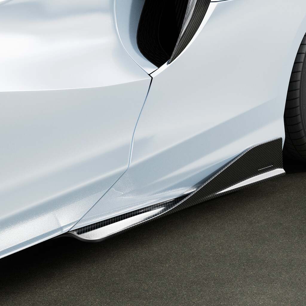 VORSTEINER MVS4031 Side Skirt GP-63 (Satin Carbon) for MCLAREN Artura 2023- Photo-1