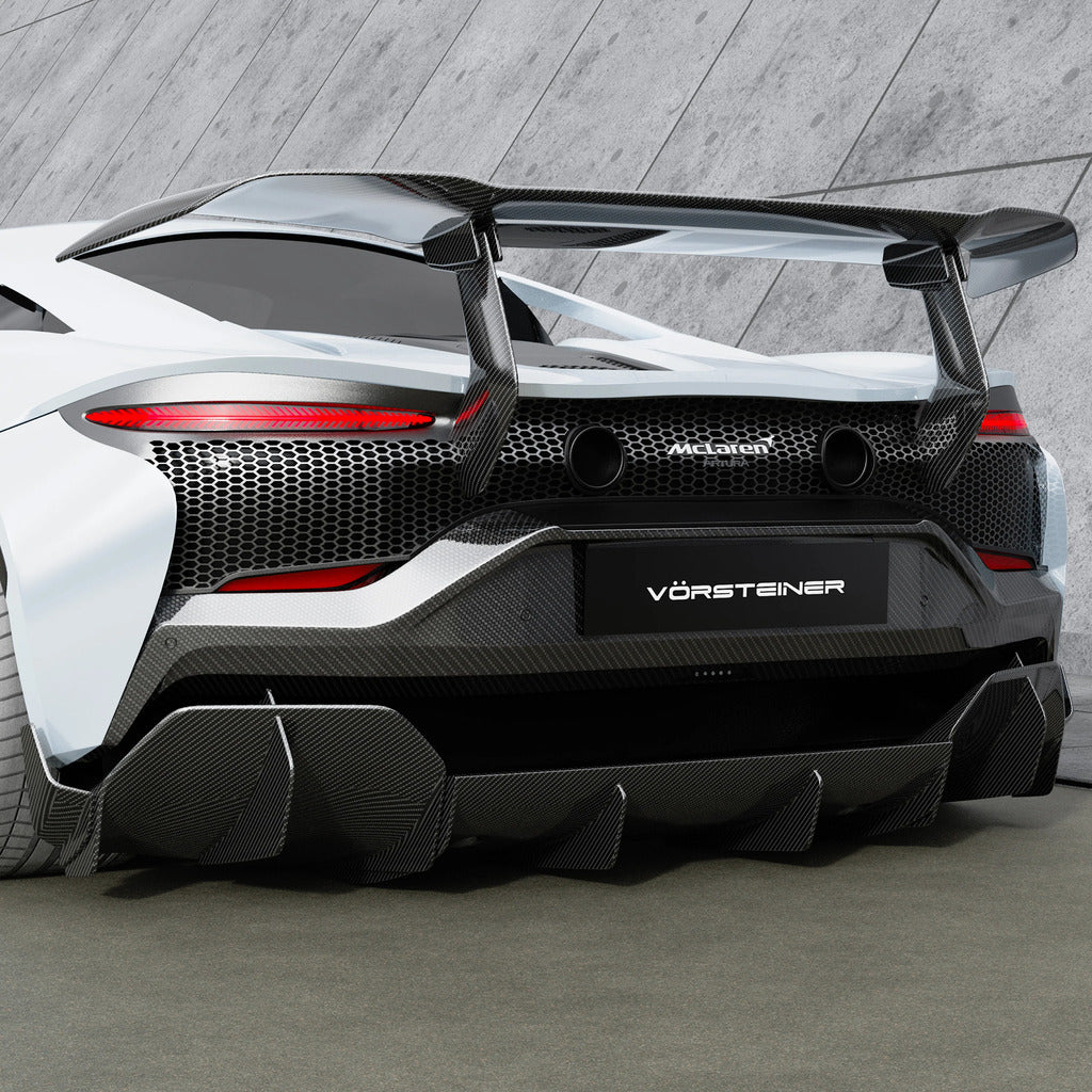 VORSTEINER MVS4051 Rear Diffuser GP-63 (Satin Carbon) for MCLAREN Artura 2023- Photo-1