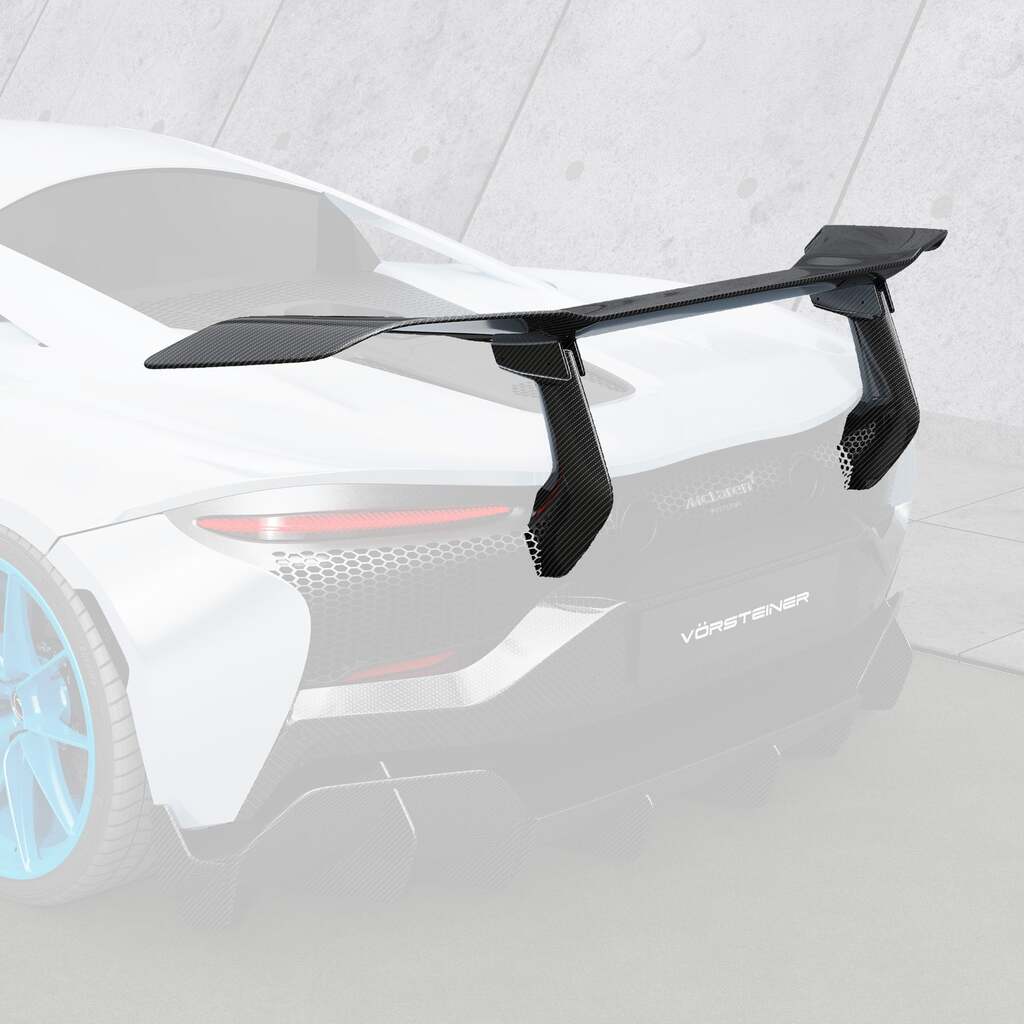 VORSTEINER MVS4070 Rear Wing GP-63 (Gloss Carbon) for MCLAREN Artura 2023- Photo-0