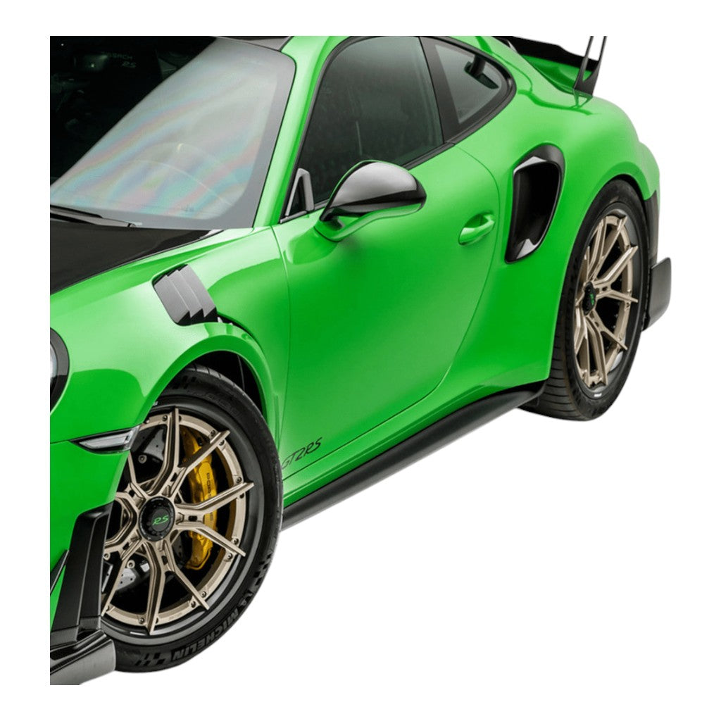 VORSTEINER POV2030 Side Skirts (Gloss Carbon) for PORSCHE 911 GT2RS (991) 2017-2019 Photo-0