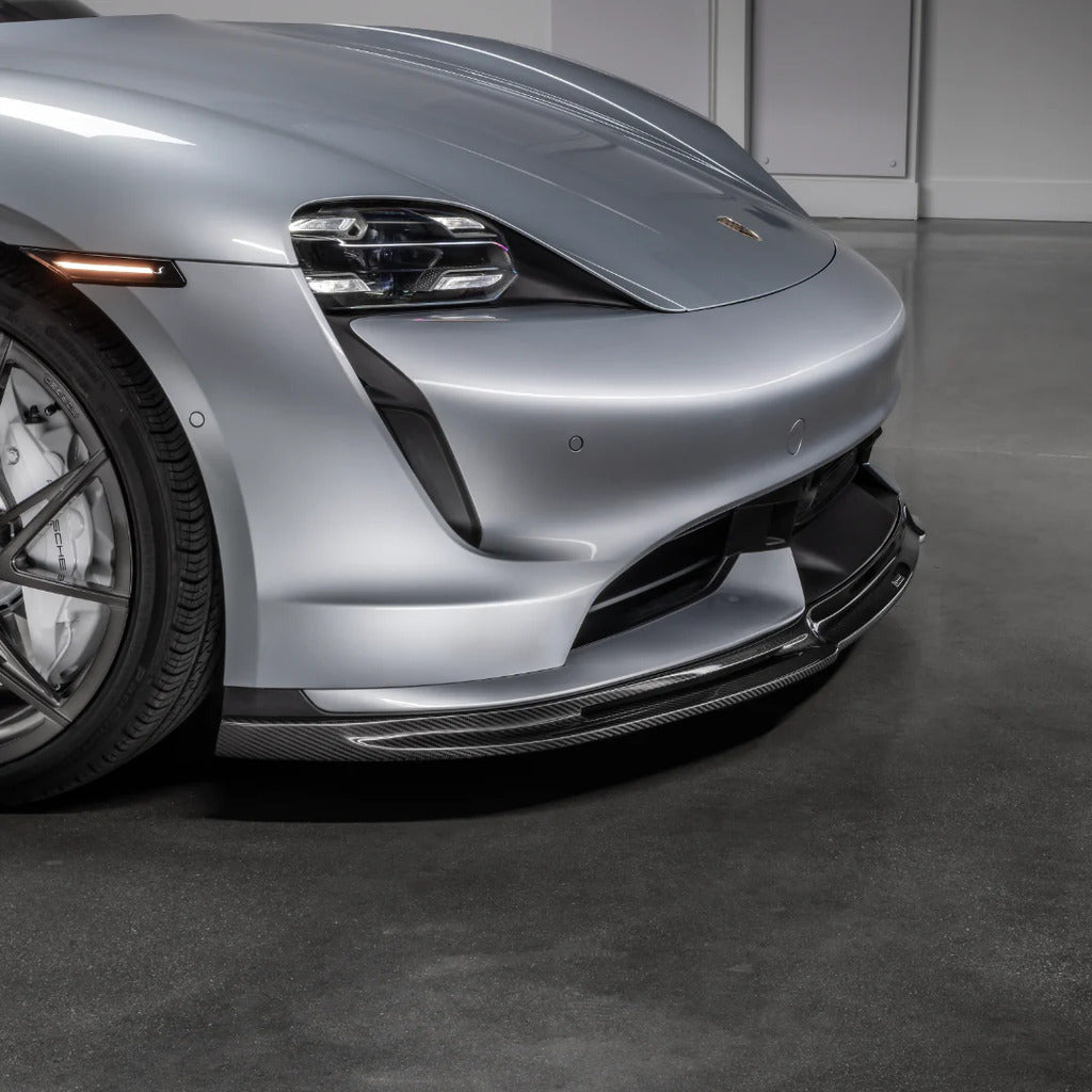 VORSTEINER POV3020 Front Spoiler (Carbon) for PORSCHE Taycan Turbo / Turbo S 2020- Photo-2