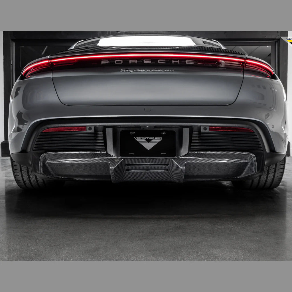 VORSTEINER POV3050 Rear Diffuser (Carbon) for PORSCHE Taycan Turbo / Turbo S 2020- Photo-4