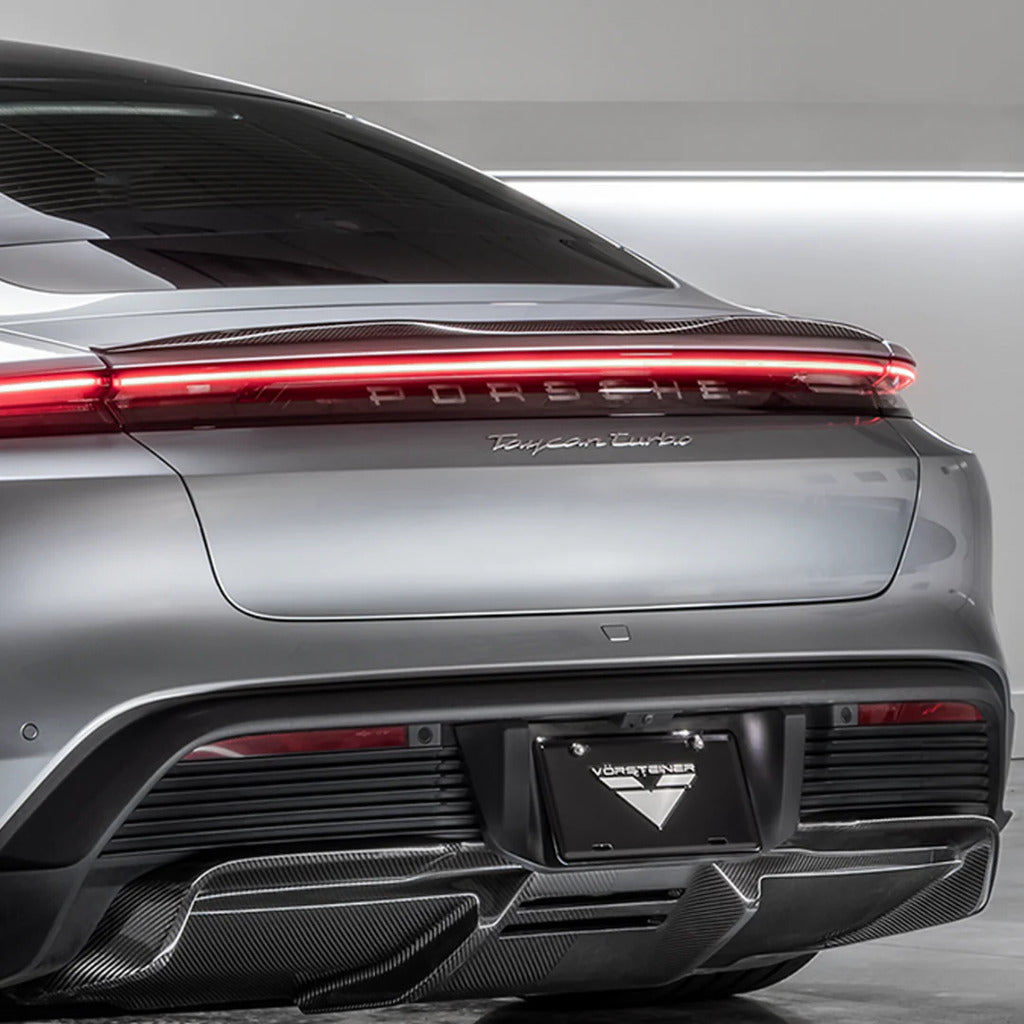 VORSTEINER POV3060 Decklid Spoiler (Carbon) for PORSCHE Taycan Turbo / Turbo S 2020- Photo-1
