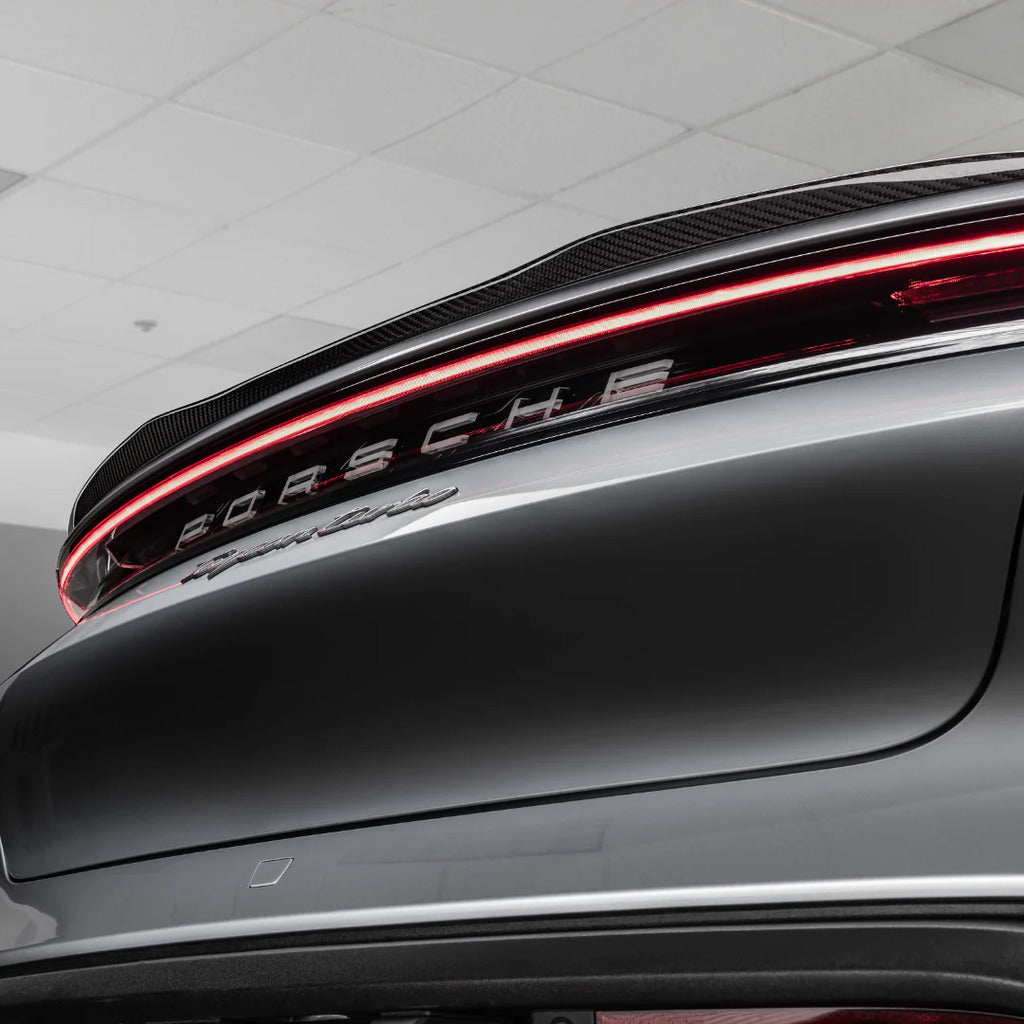 VORSTEINER POV3060 Decklid Spoiler (Carbon) for PORSCHE Taycan Turbo / Turbo S 2020- Photo-3