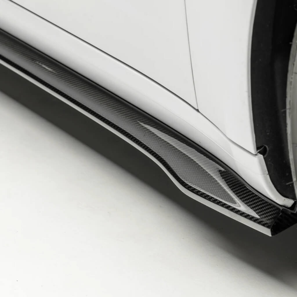 VORSTEINER TEV1030 Side Skirt VOLTA (Gloss Carbon) for TESLA Model 3 2017- Photo-6