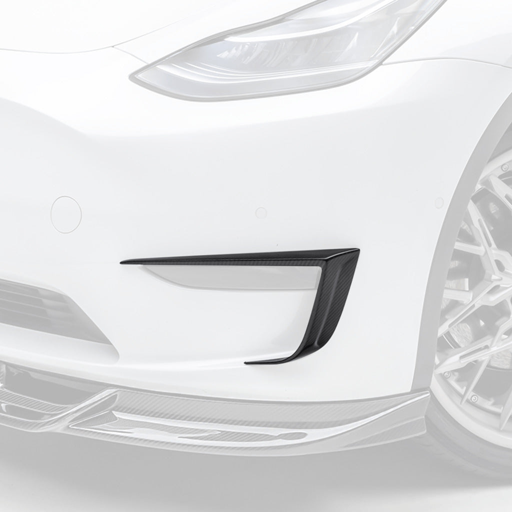 VORSTEINER TEV2010 Bumper Flares VRS (Gloss Carbon) for TESLA Model Y 2020- Photo-0