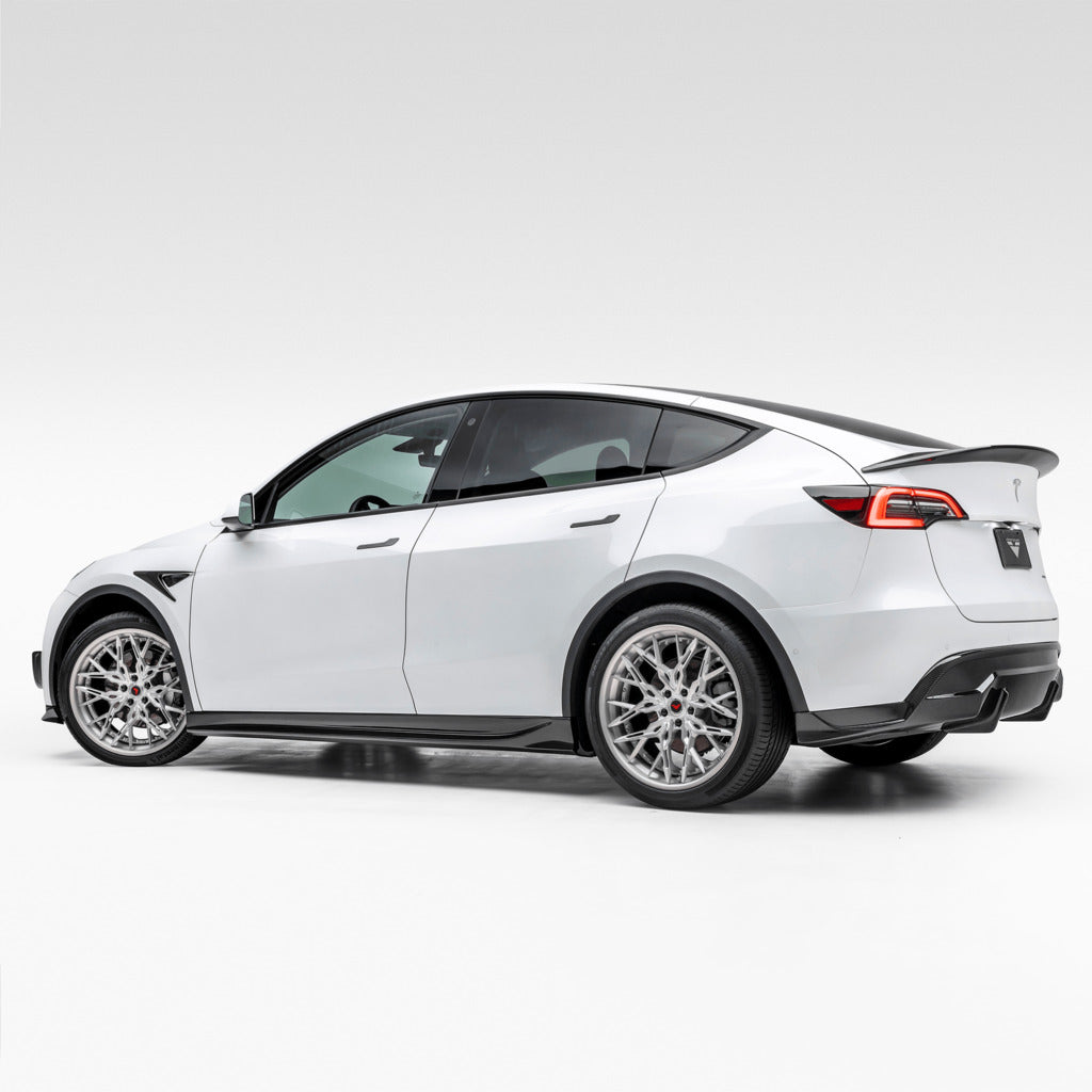 VORSTEINER TEV2030 Side Skirts VRS (Gloss Carbon) for TESLA Model Y 2020- Photo-2