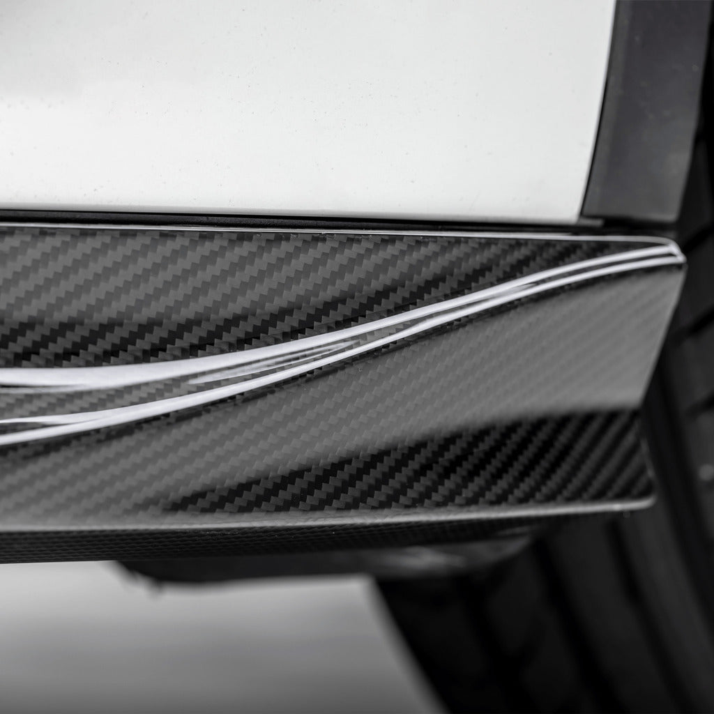 VORSTEINER TEV2030 Side Skirts VRS (Gloss Carbon) for TESLA Model Y 2020- Photo-3