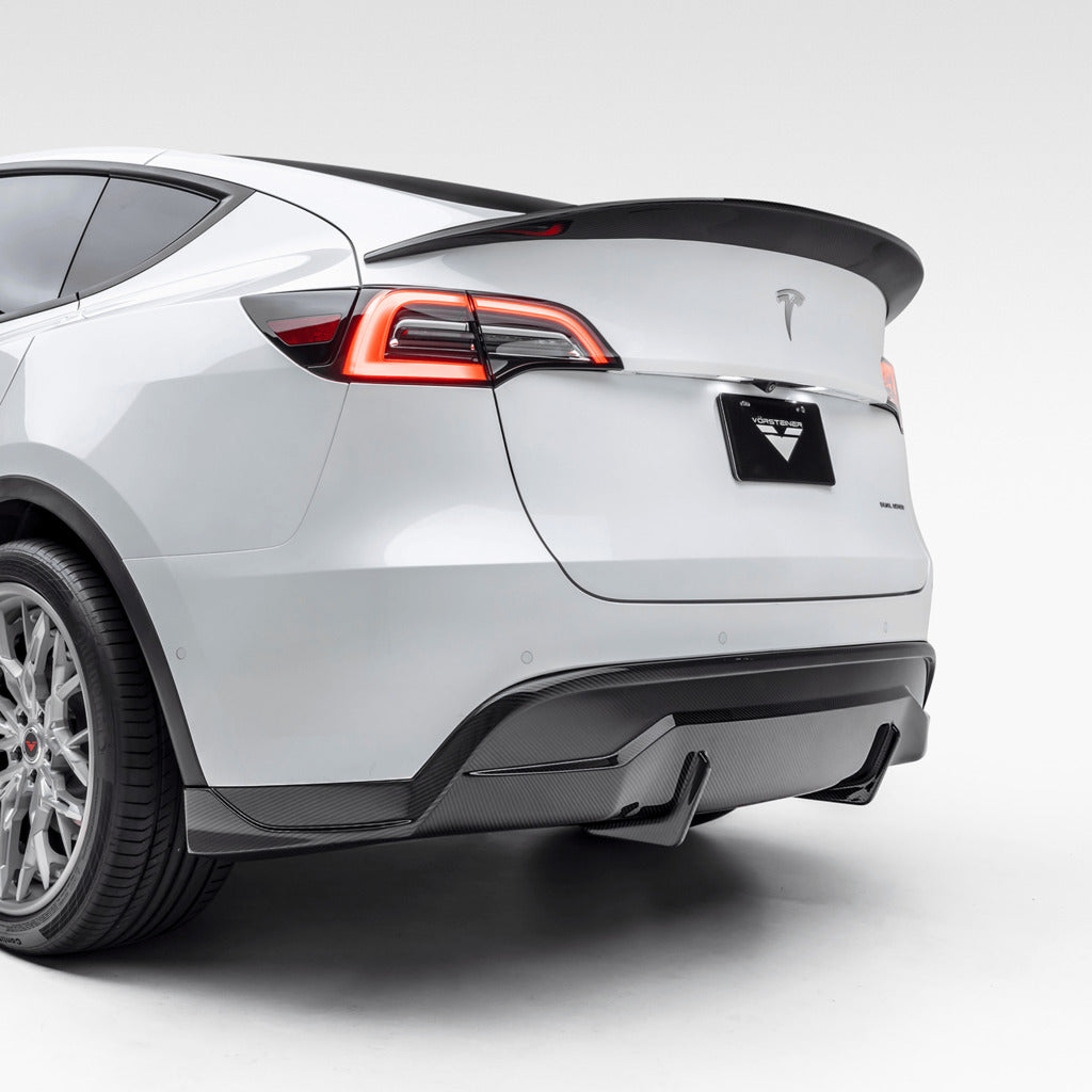 VORSTEINER TEV2050 Rear Diffuser VRS (Gloss Carbon) for TESLA Model Y 2020- Photo-1