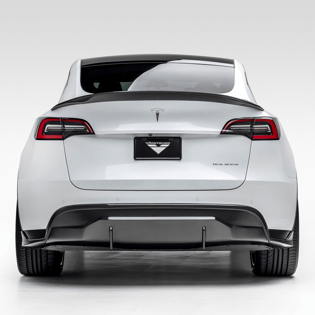 VORSTEINER TEV2050 Rear Diffuser VRS (Gloss Carbon) for TESLA Model Y 2020- Photo-3