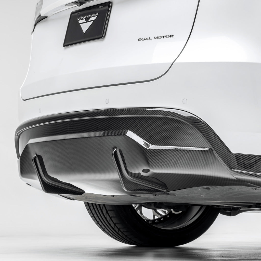 VORSTEINER TEV2050 Rear Diffuser VRS (Gloss Carbon) for TESLA Model Y 2020- Photo-6