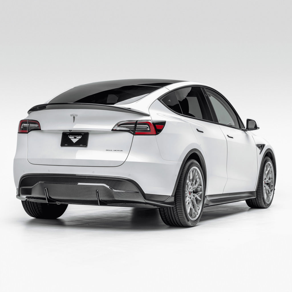 VORSTEINER TEV2060 Decklid Spoiler VRS (Gloss Carbon) for TESLA Model Y 2020- Photo-5