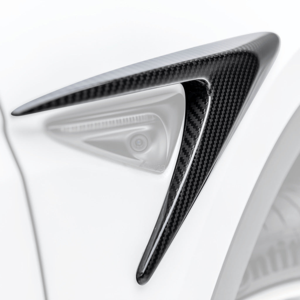 VORSTEINER TEV2090 Fender Vents VRS (Gloss Carbon) for TESLA Model Y 2020- Photo-0