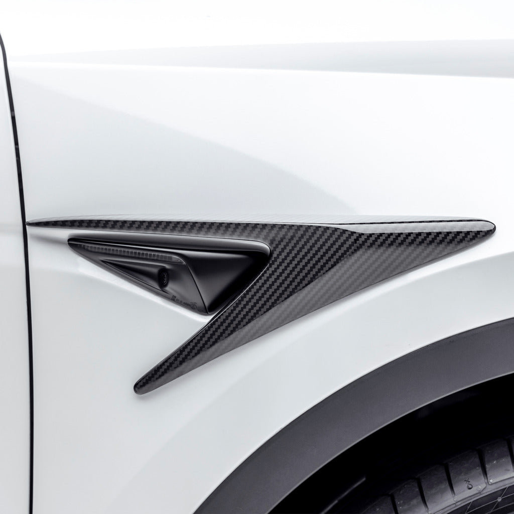 VORSTEINER TEV2090 Fender Vents VRS (Gloss Carbon) for TESLA Model Y 2020- Photo-2