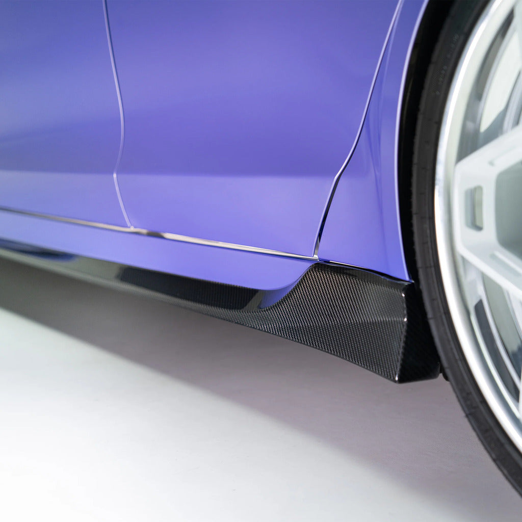 VORSTEINER TEV3030 Side Skirts VRS (Gloss Carbon) for TESLA Model S Plaid 2021- Photo-2