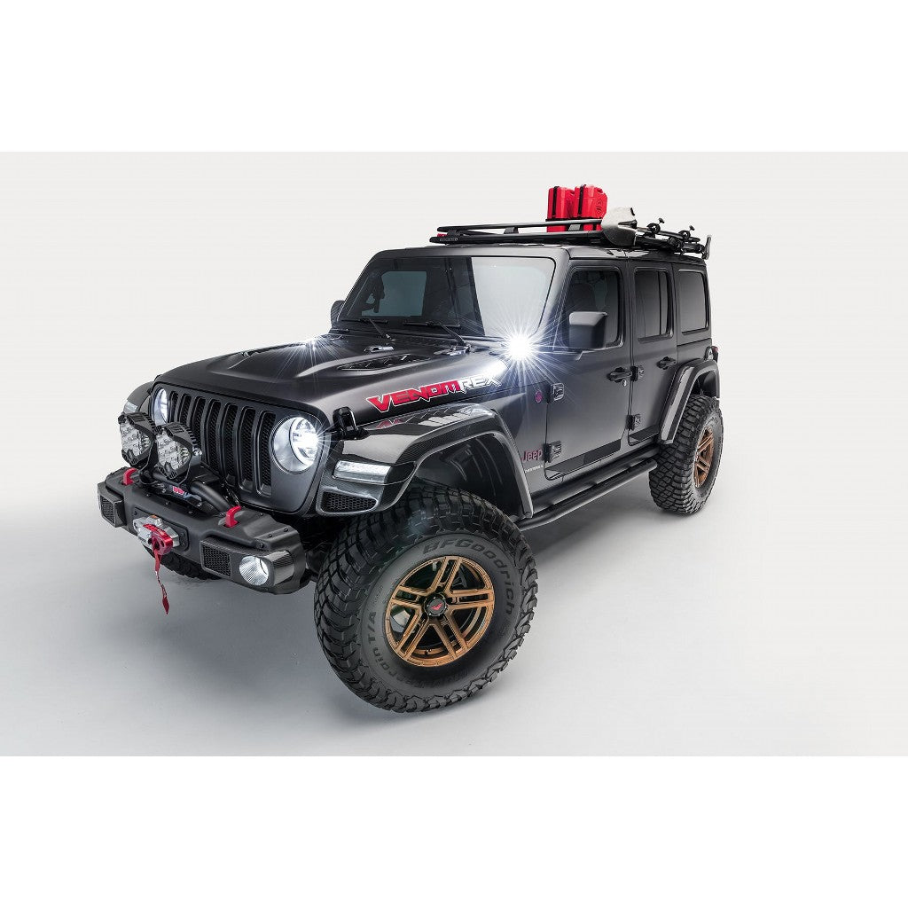 VORSTEINER VRJ1020 Hood Vents for JEEP Wrangle (JL) 2017- Photo-2