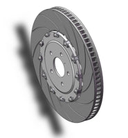 AP RACING CP8080Y11CG12 Replaceable disc (front left) NISSAN GT-R R35 2011+ (390x34) Grooved Photo-0